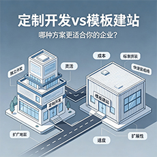 历下建站-定制开发vs模板建站：哪种方案更适合你的企业？