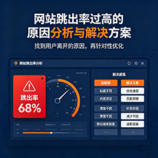 济南建站-网站跳出率过高的原因分析与解决方案