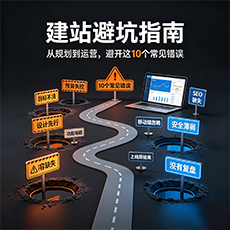 天桥建站-建站避坑指南：从规划到运营，避开这10个常见错误