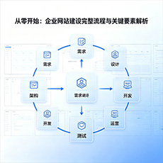 济南建站-从零开始：企业网站建设完整流程与关键要素解析